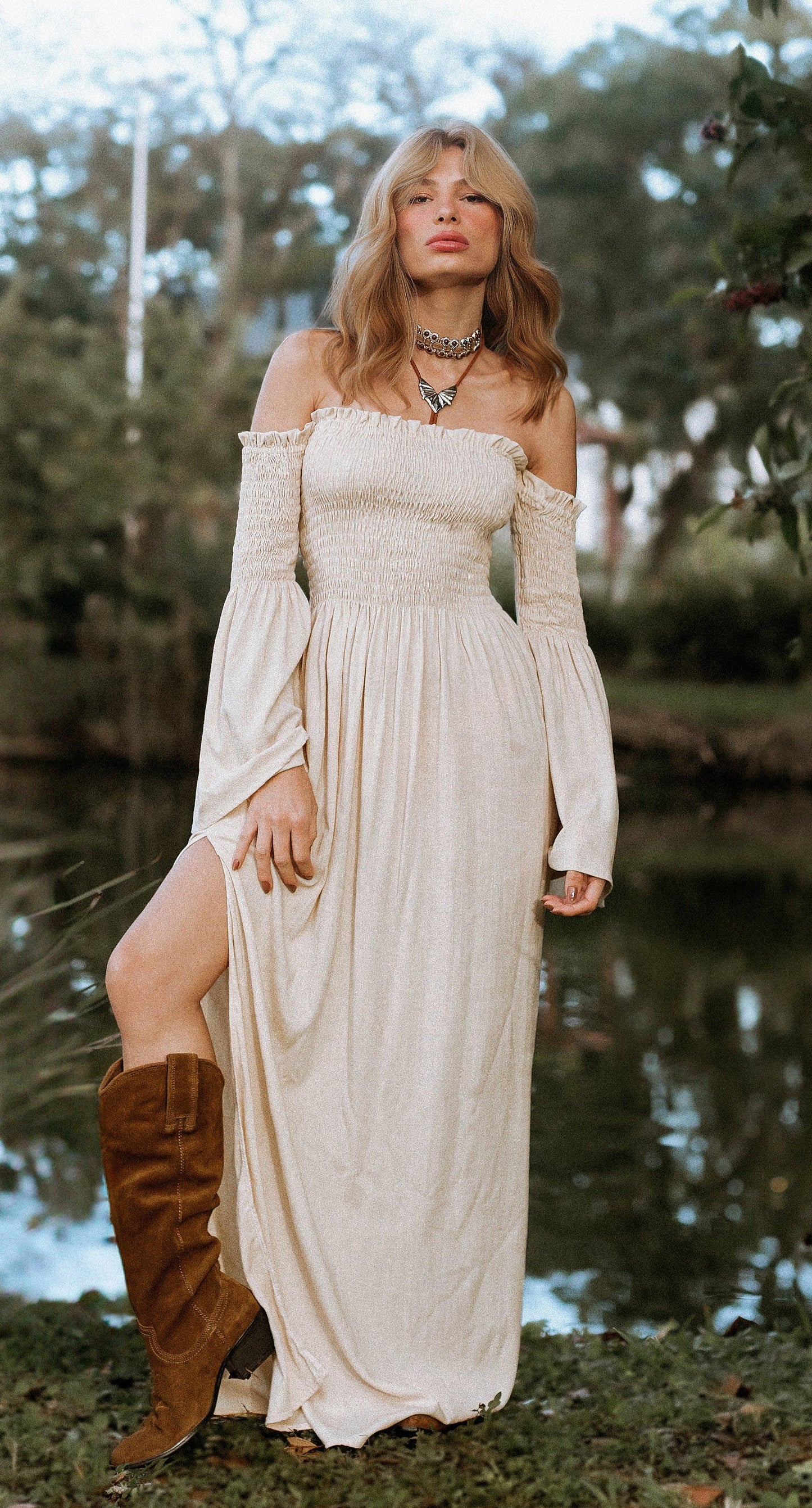 VESTIDO ATHENA VERDE FLORESTA