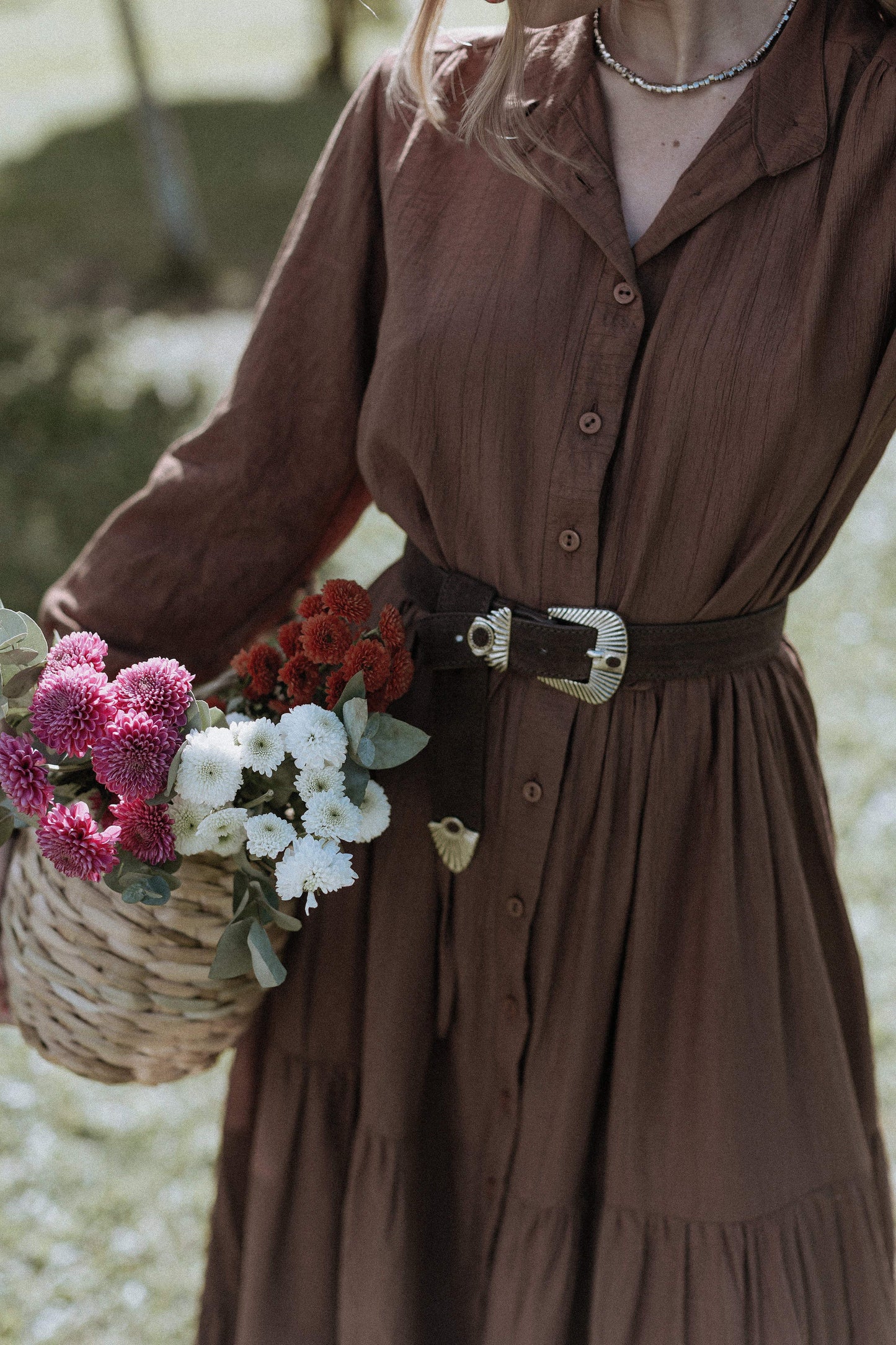 VESTIDO FLORENCE CHOCOLATE