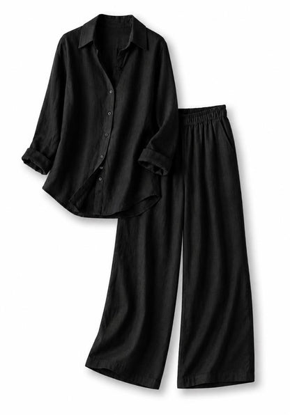 CALÇA DE LINHO TURMALINA