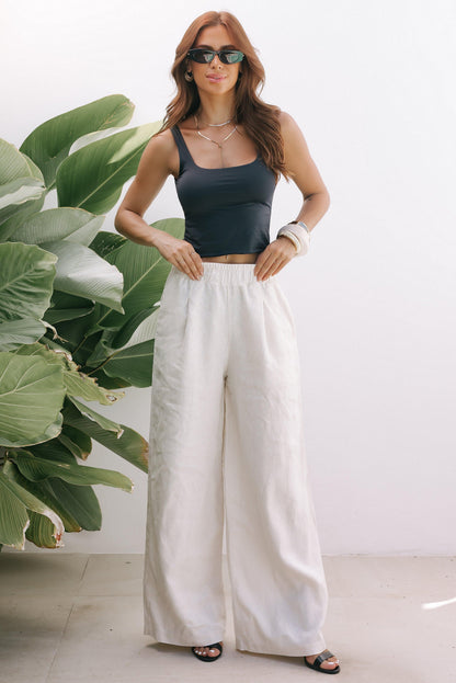 CALÇA DE LINHO TURMALINA