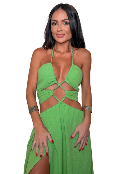 VESTIDO AMETISTA HORTELÃ