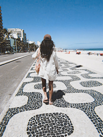 CAMISA DE LINHO CRISTAL NATURAL