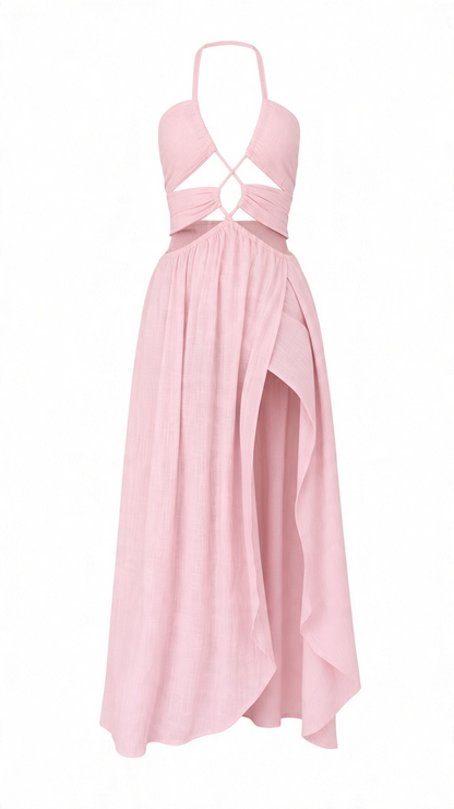 VESTIDO AMETISTA ALGODÃO DOCE