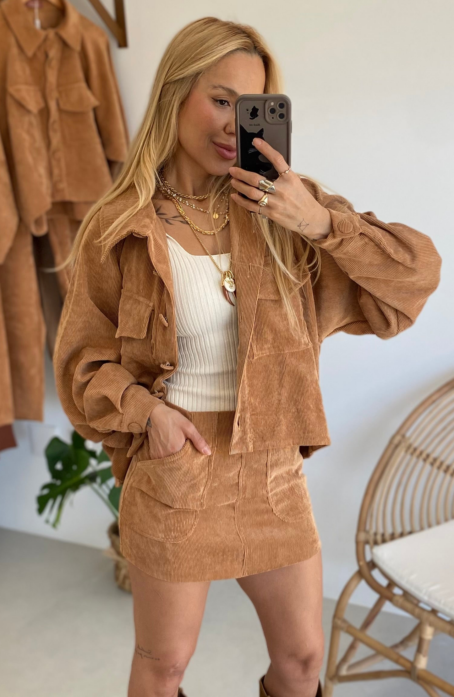 SAIA MARROCOS CARAMELO