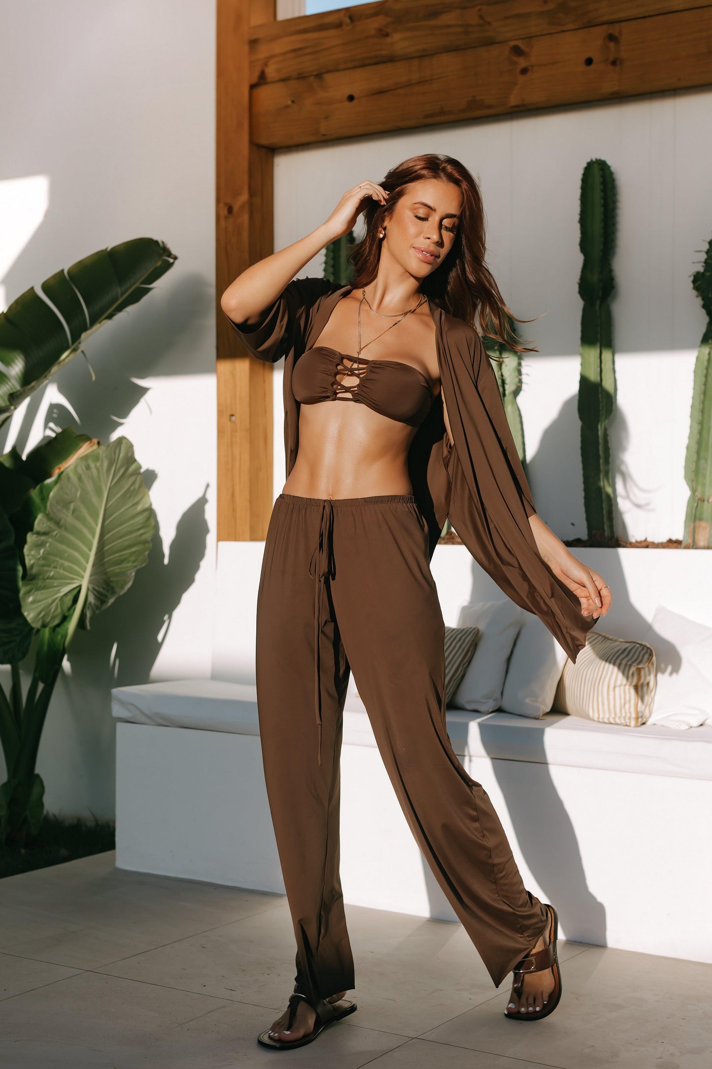 CALÇA FLUITY BIO CAFÉ