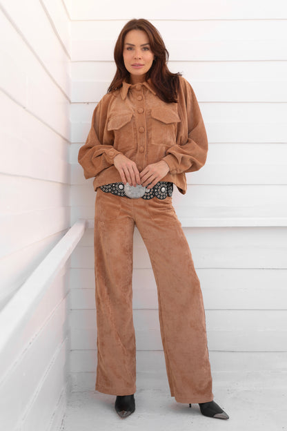 JAQUETA MARROCOS CARAMELO