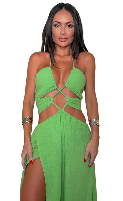 VESTIDO AMETISTA HORTELÃ