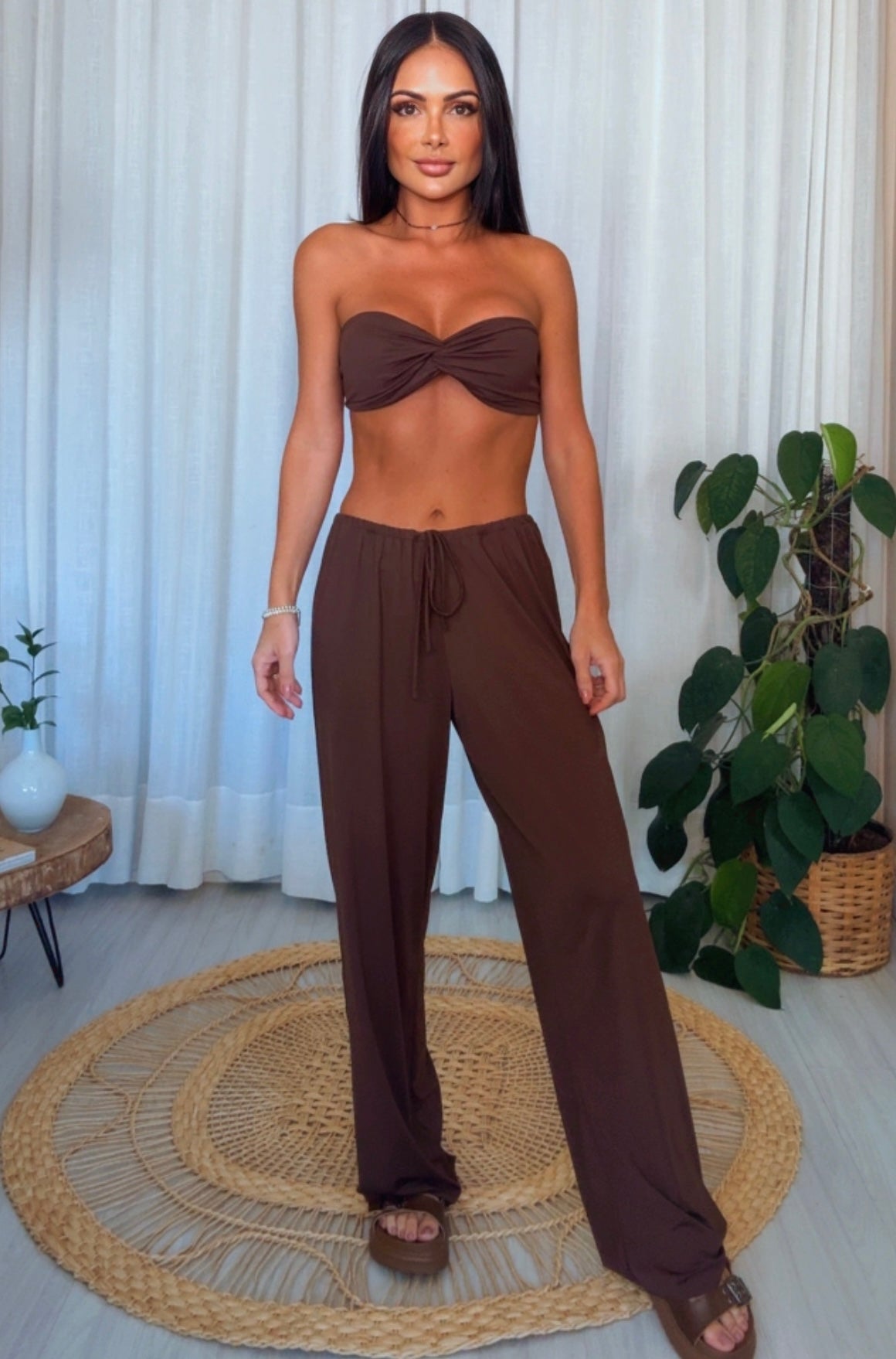 CALÇA FLUITY BIO CAFÉ