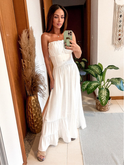 VESTIDO MISTÉRIO OFF WHITE