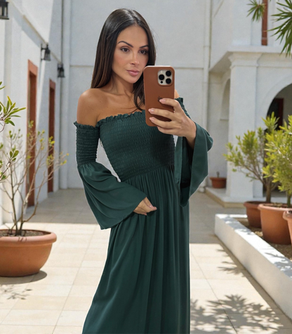 VESTIDO ATHENA VERDE FLORESTA