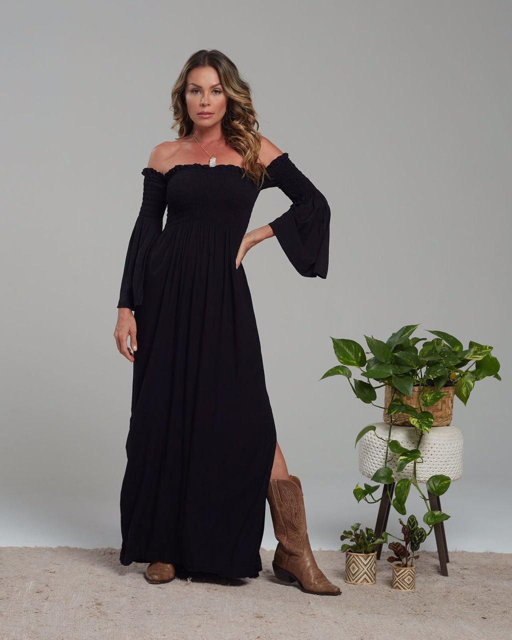 VESTIDO ATHENA PRETO